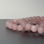 B14 Rose Quartz Pure Bead Bracelet
