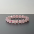 B14 Rose Quartz Pure Bead Bracelet