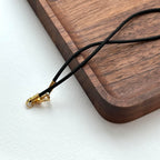 N34 [Scorpio Sagittarius | November] Smoky Quartz Hexagonal Column Gold-plated Necklace