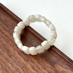 【微瑕疵福利品】白拉長石純珠輕手排 B78