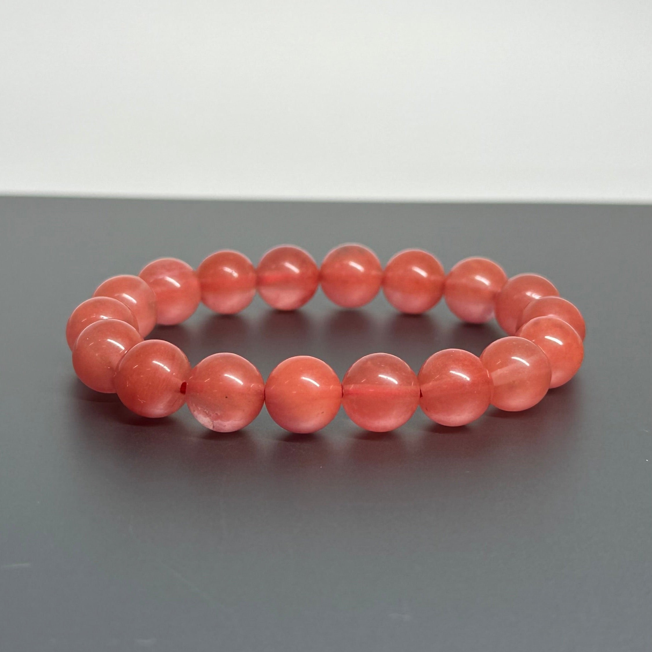 B43 Watermelon Crystal Bead Bracelet
