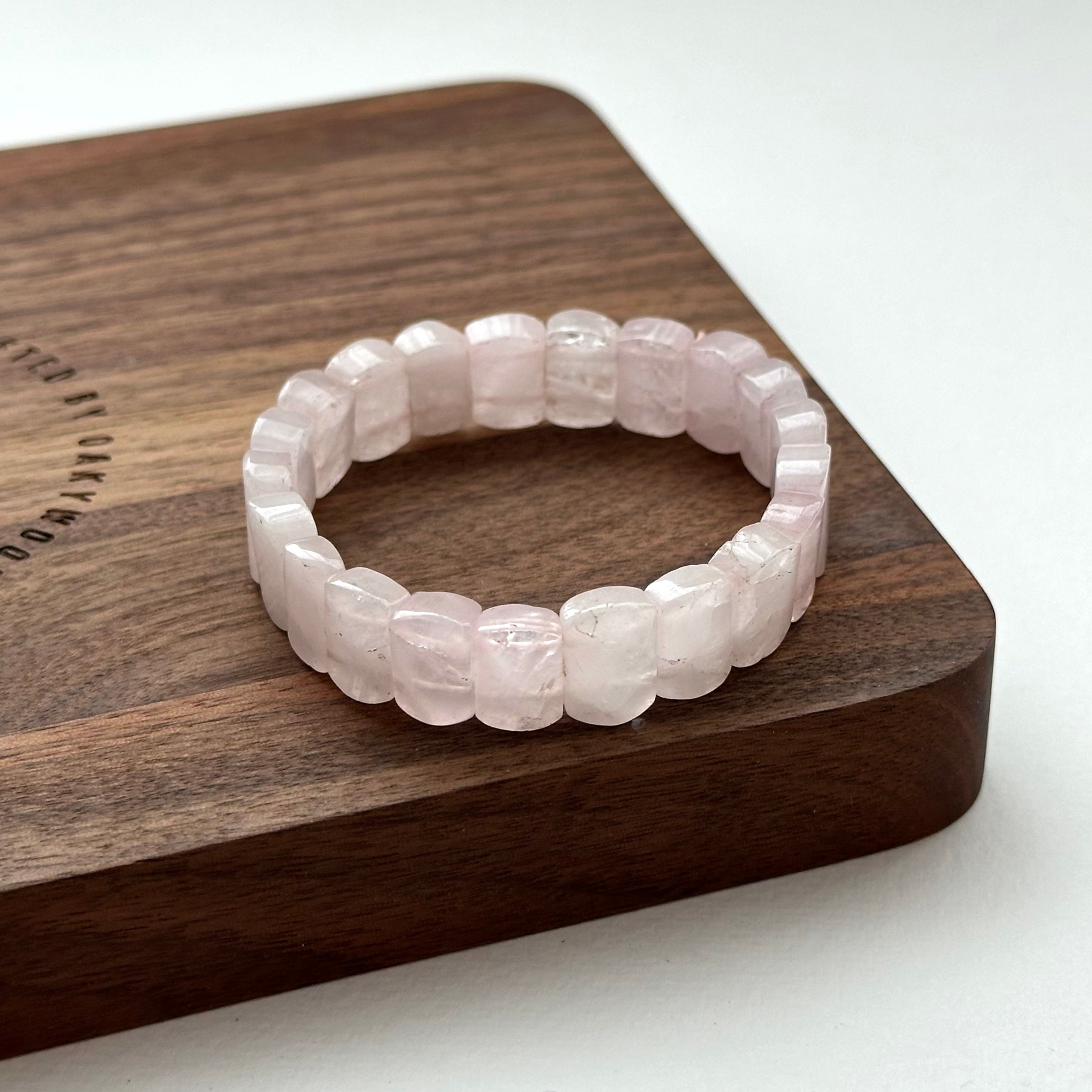 【微瑕疵福利品 | 天秤天蠍座|10月】粉晶輕手排 B79