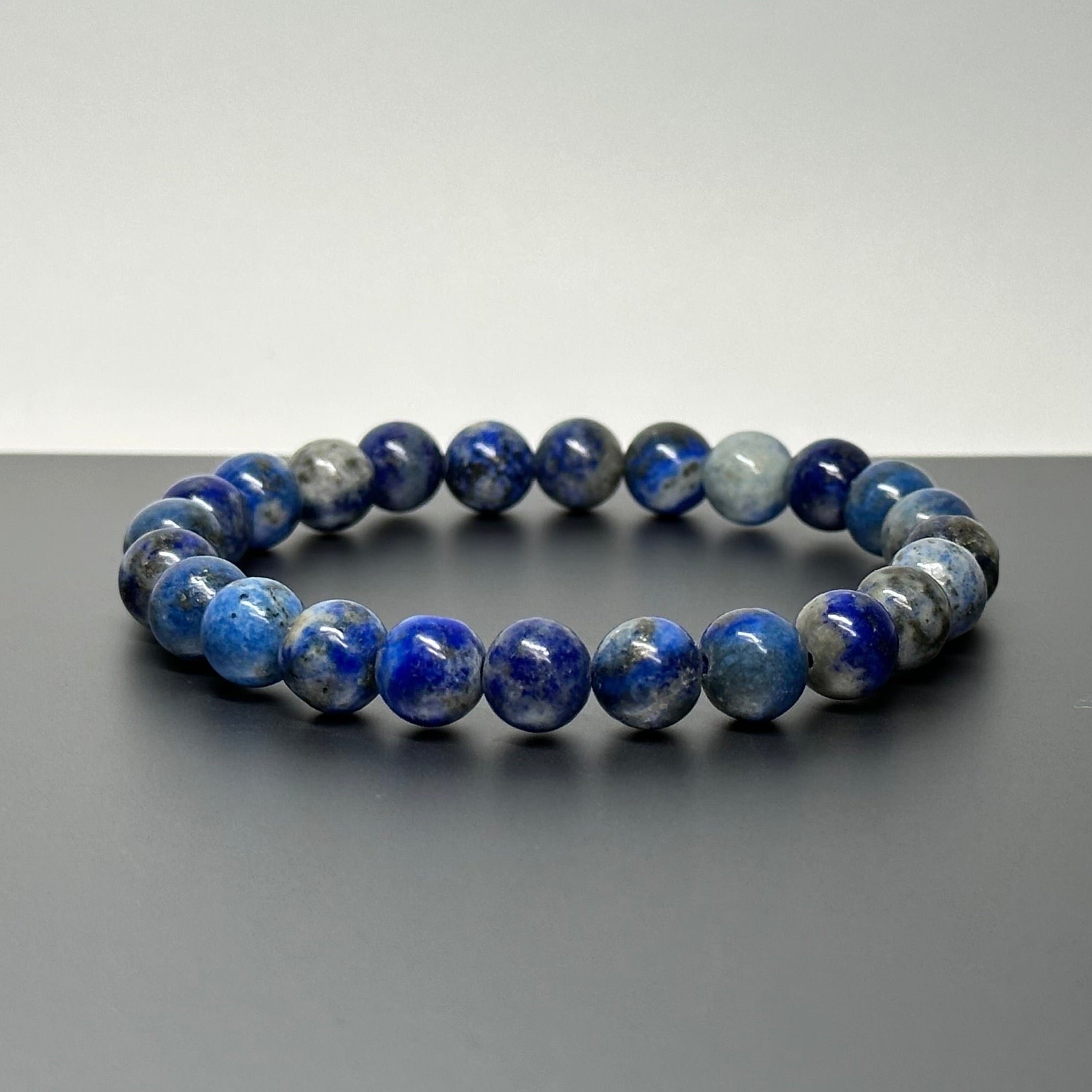 B37 青金石純珠手鏈手串