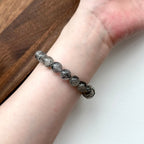 BS186 [War away evil spirits, turn away bad luck and protect against villains] Black Rutilated Quartz Bracelet