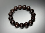 B13 Garnet Pure Bead Bracelet