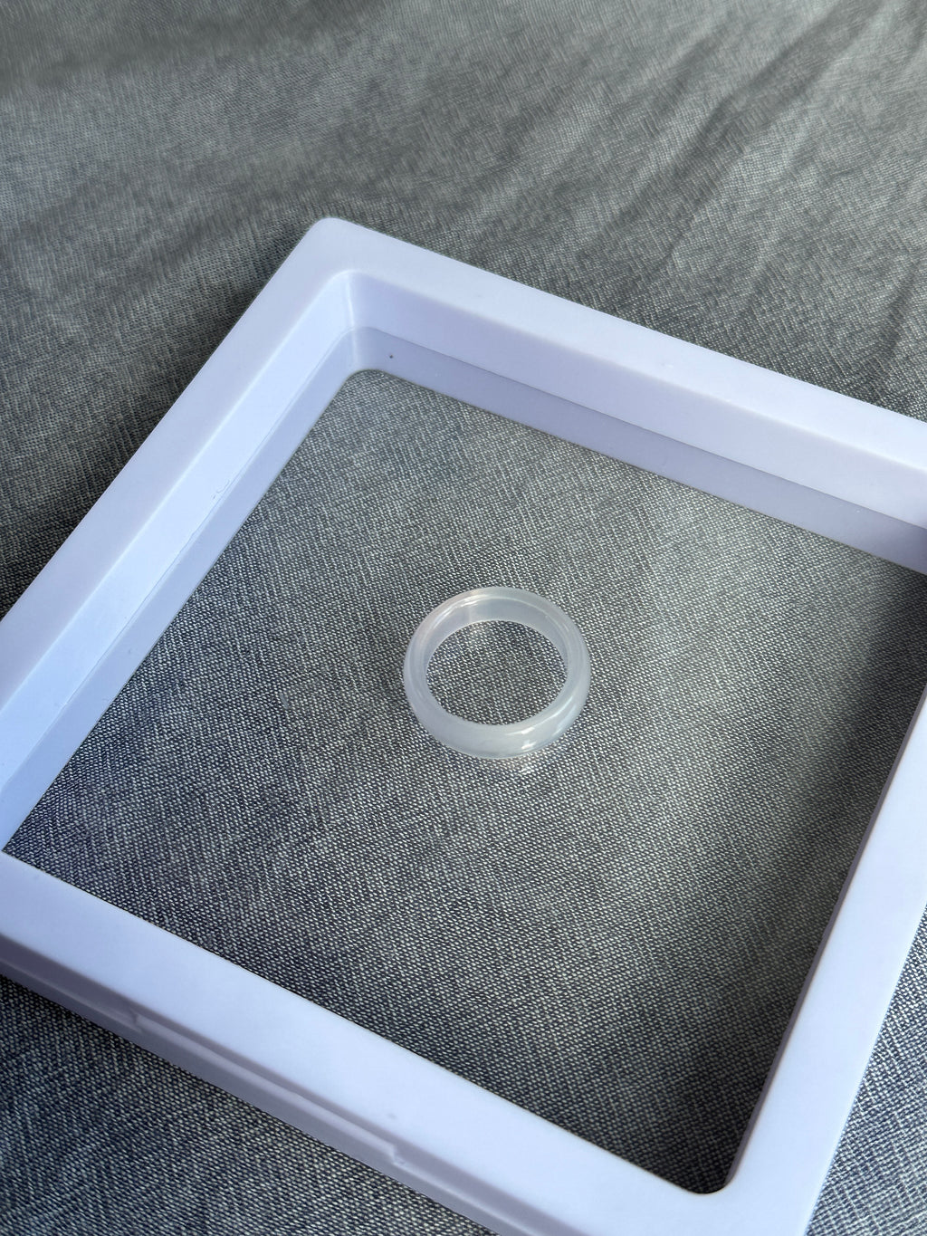 R03 Clear Quartz Ring (can be matched with 925 silver necklace)