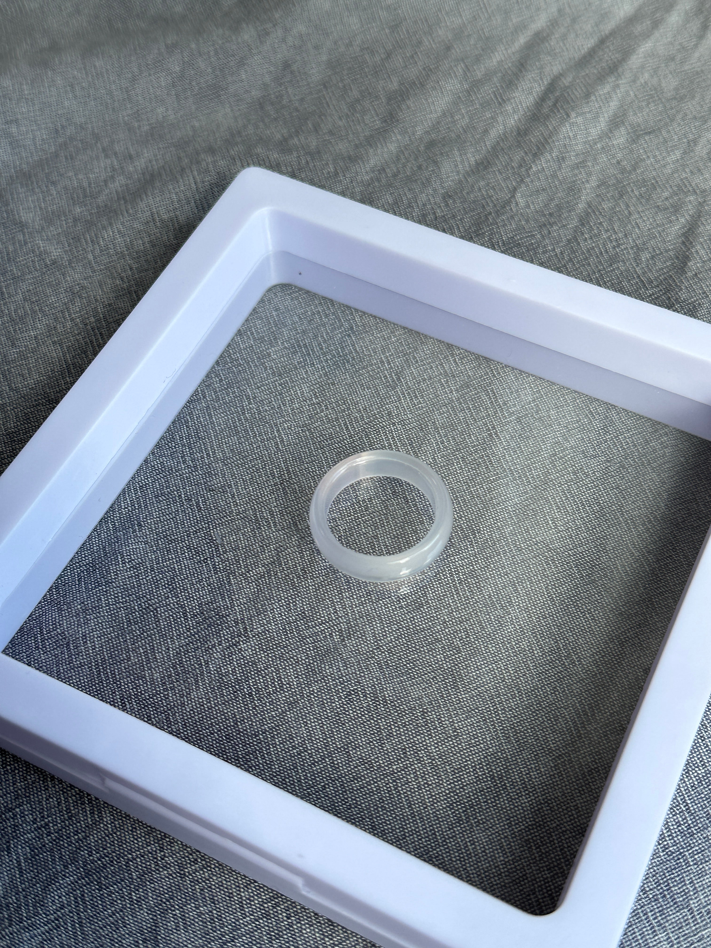 R03 Clear Quartz Ring (can be matched with 925 silver necklace)