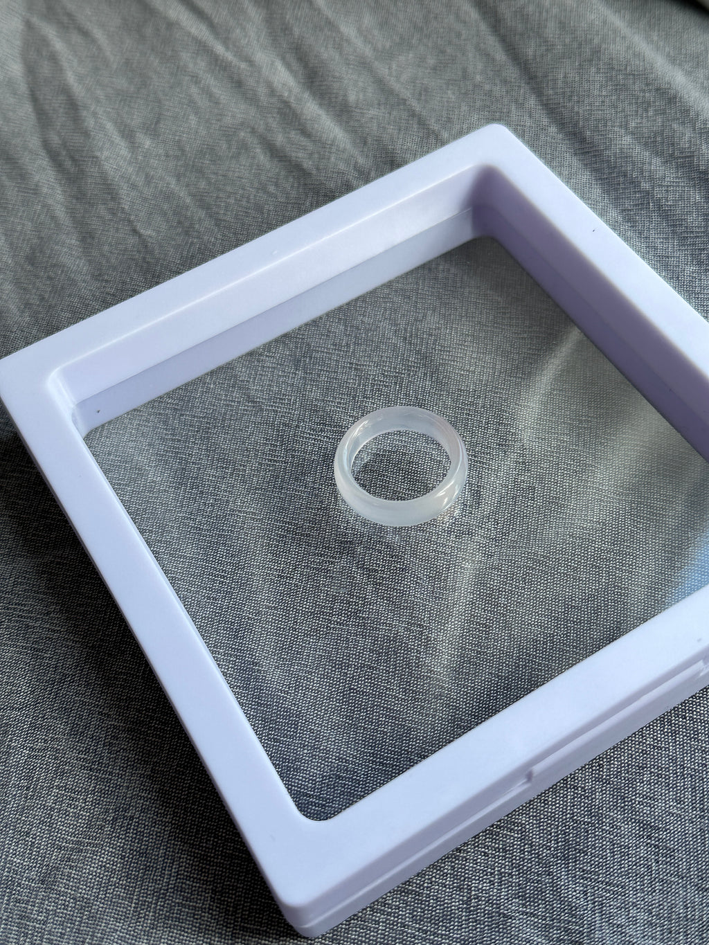 R03 Clear Quartz Ring (can be matched with 925 silver necklace)