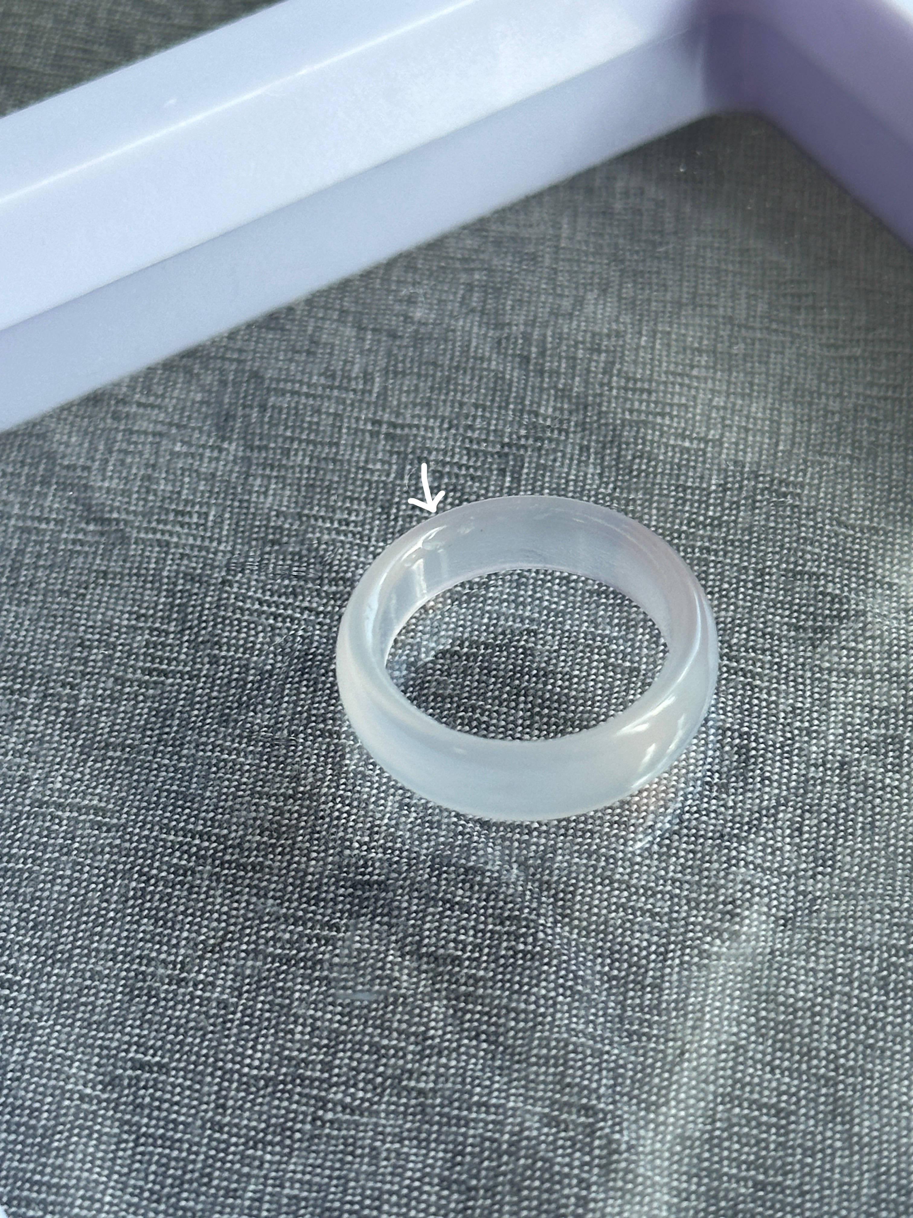 R03 Clear Quartz Ring (can be matched with 925 silver necklace)