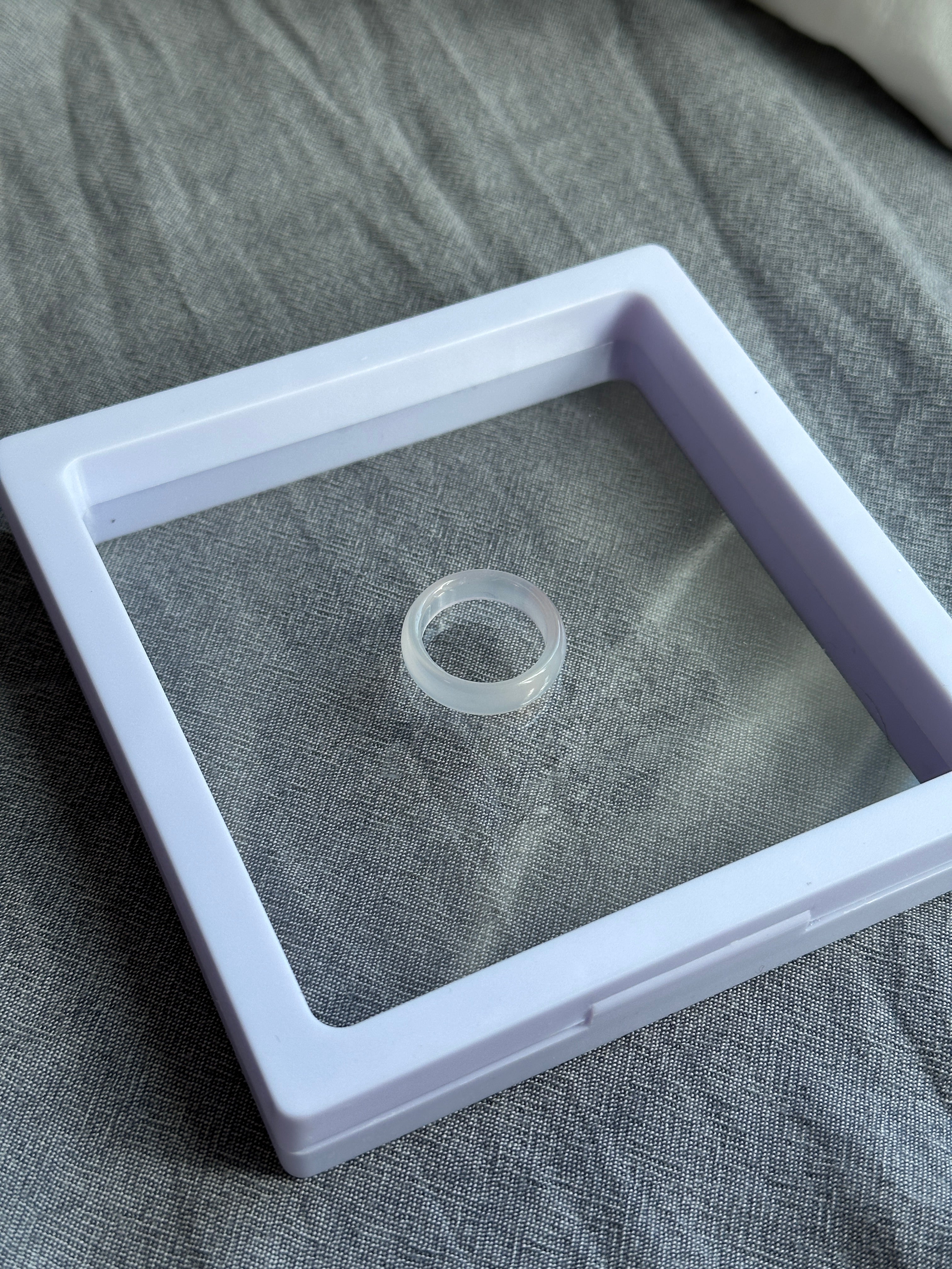 R03 Clear Quartz Ring (can be matched with 925 silver necklace)