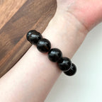 B81 茶晶純珠手鏈手串