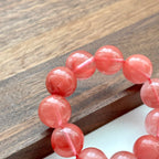 B43 Watermelon Crystal Bead Bracelet