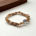 BS204 Flat Shell | Fluorite Bracelet