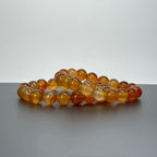 B009【巨蟹獅子座|7月】紅瑪瑙純珠手鏈手串