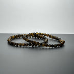B35 Yellow Tiger's Eye Bead Bracelet