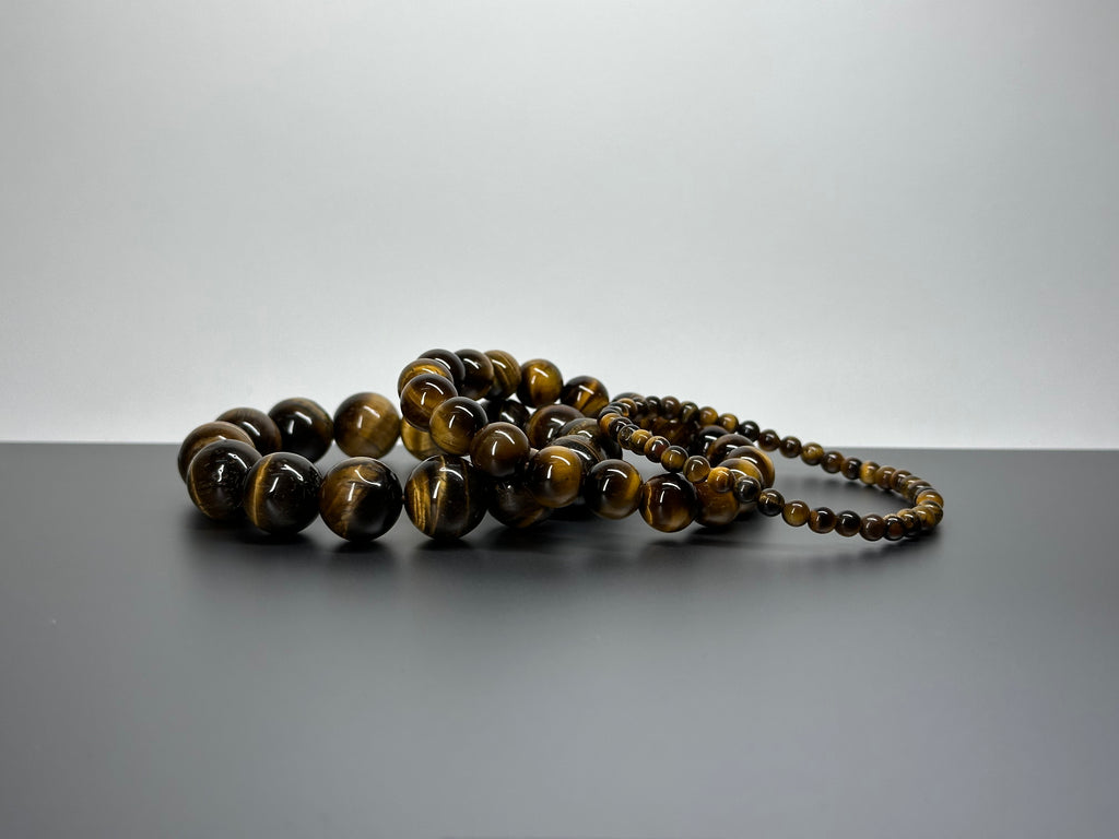 B35 Yellow Tiger's Eye Bead Bracelet