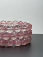 B14 Rose Quartz Pure Bead Bracelet