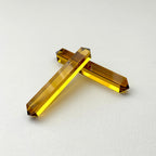 TS12【原石|琉璃柱】白藍黃琉璃擺設