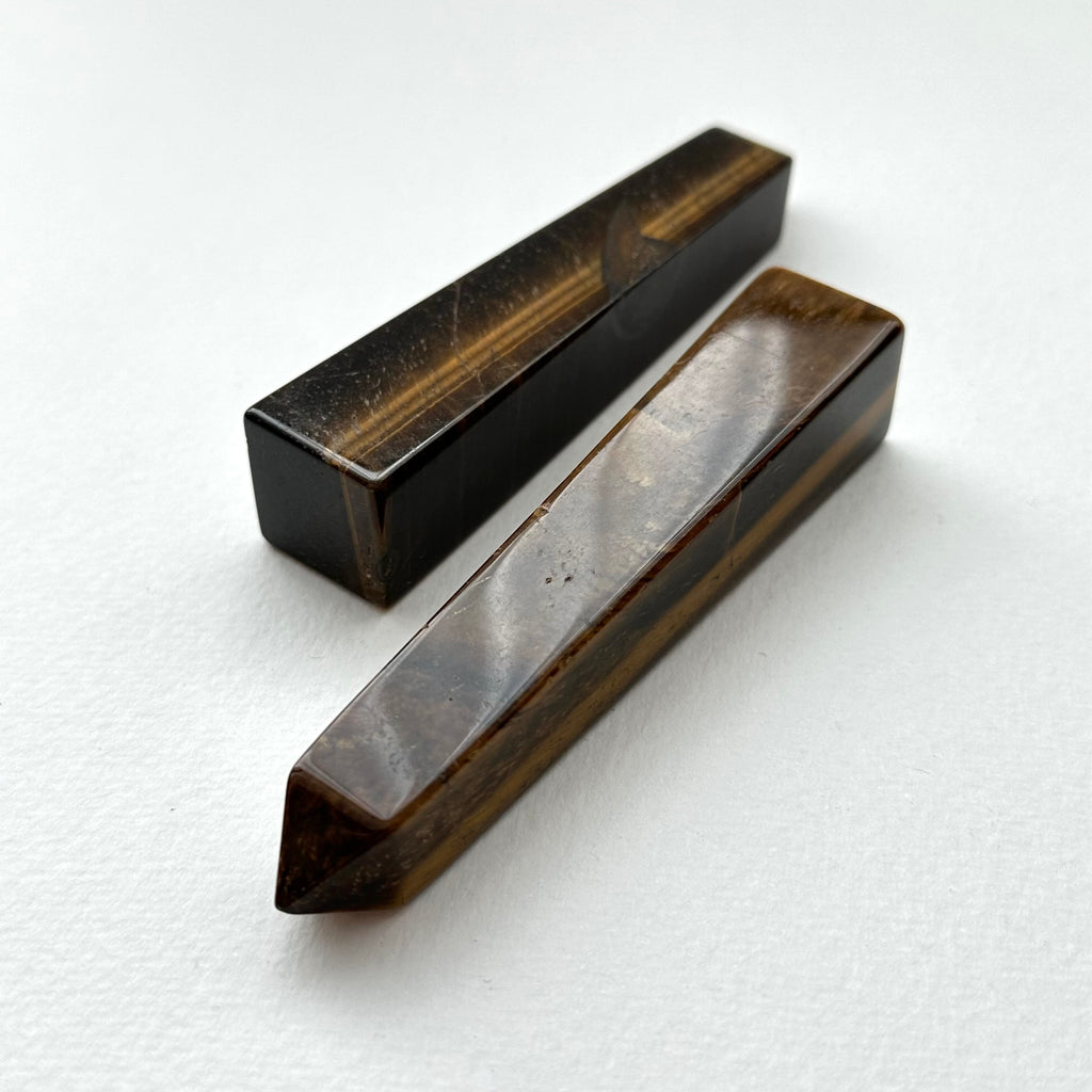 TS15【巨蟹獅子座|7月】黃虎眼長四角水晶柱