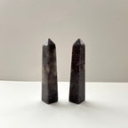 TS16【情緒平衡】紫鋰雲母丁香方尖塔水晶柱