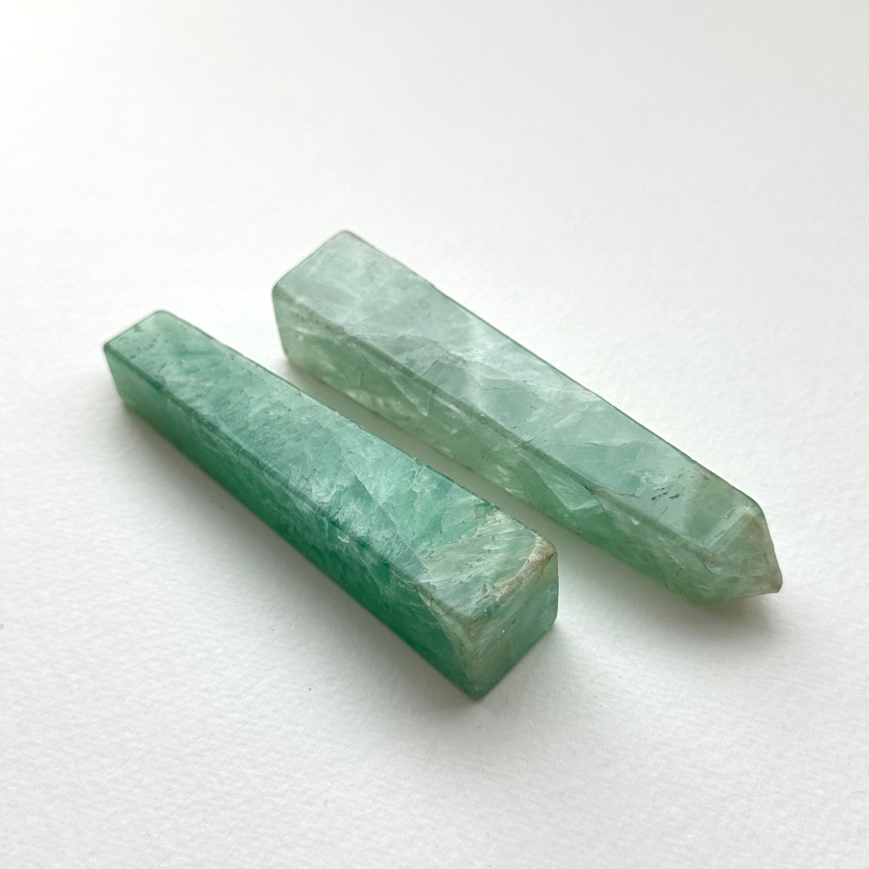 TS17【金牛雙子座|5月生日】綠東陵長六角水晶柱