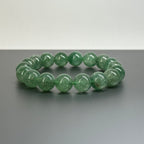 B21 [Optimistic and Positive] Green Strawberry Crystal Pure Bead Bracelet