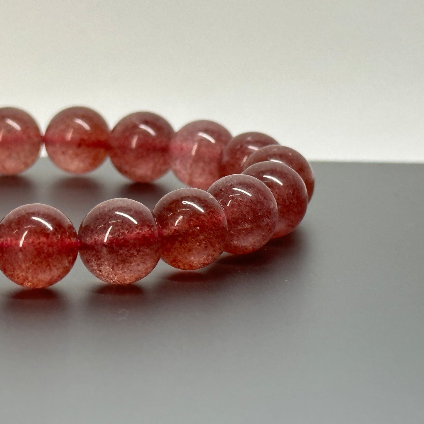 B22 草莓晶手鏈手串 Strawberry Quartz Bracelet