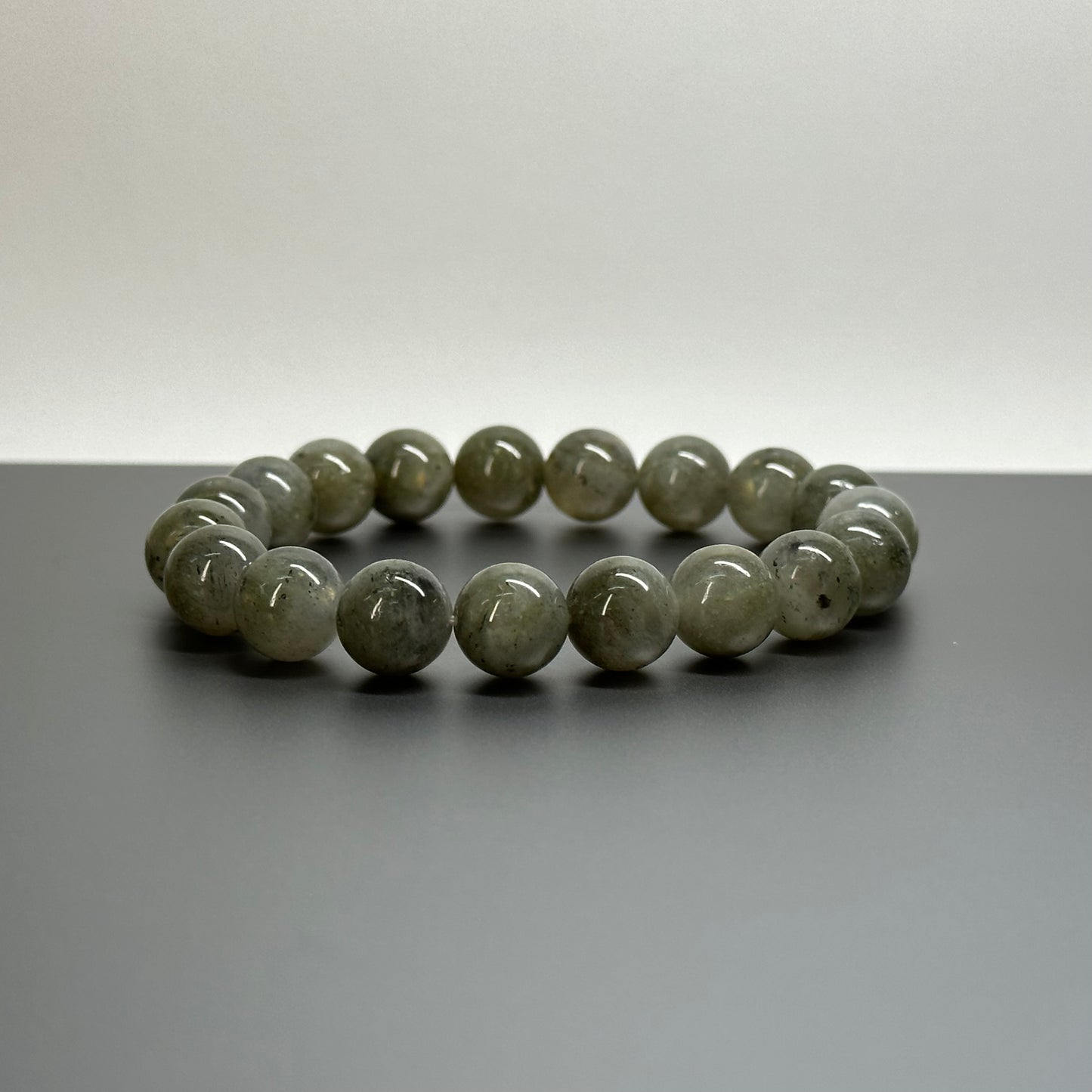 B39 髮晶 • 綠 手鏈手串  Green Rutilated Quartz Bracelet