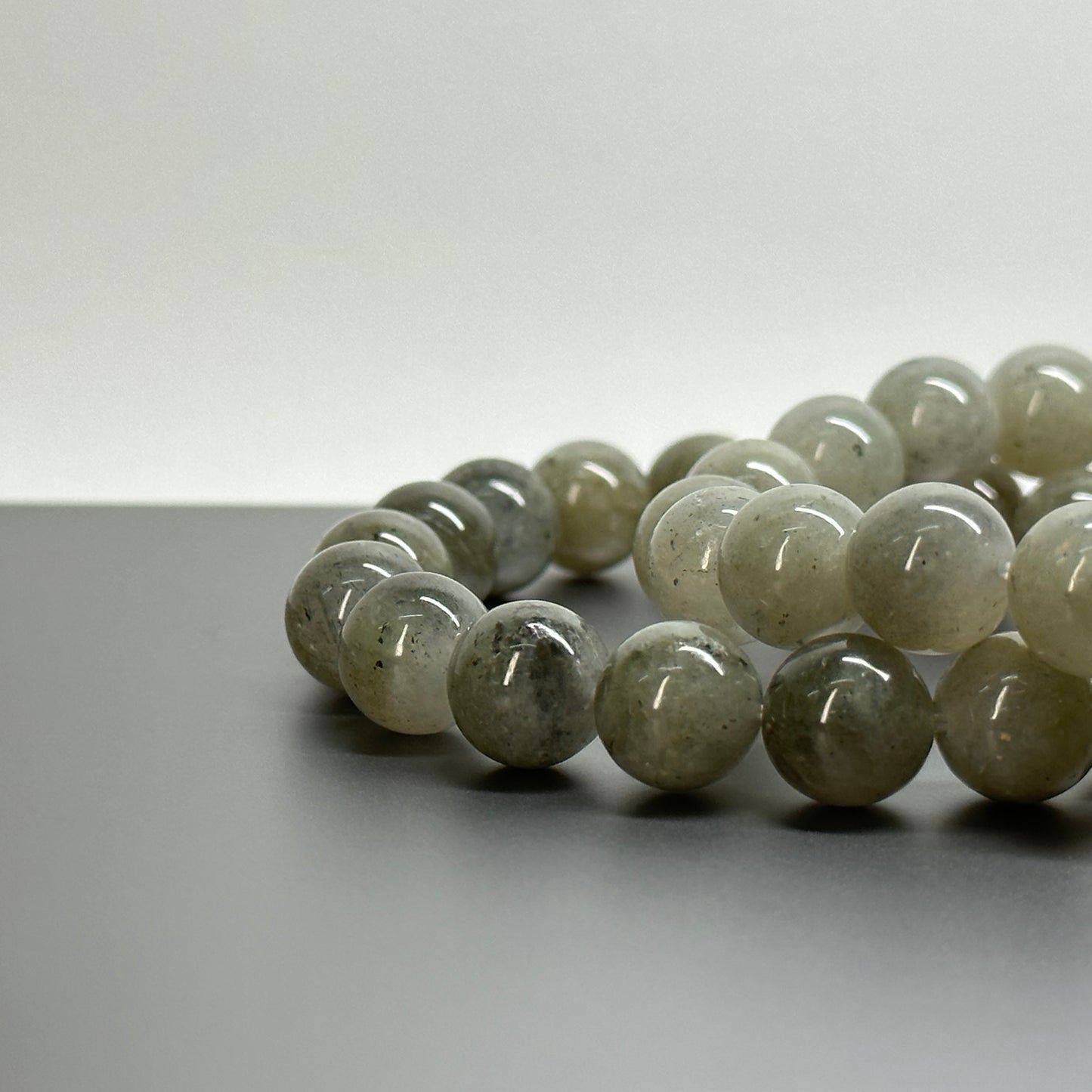 B39 髮晶 • 綠 手鏈手串  Green Rutilated Quartz Bracelet