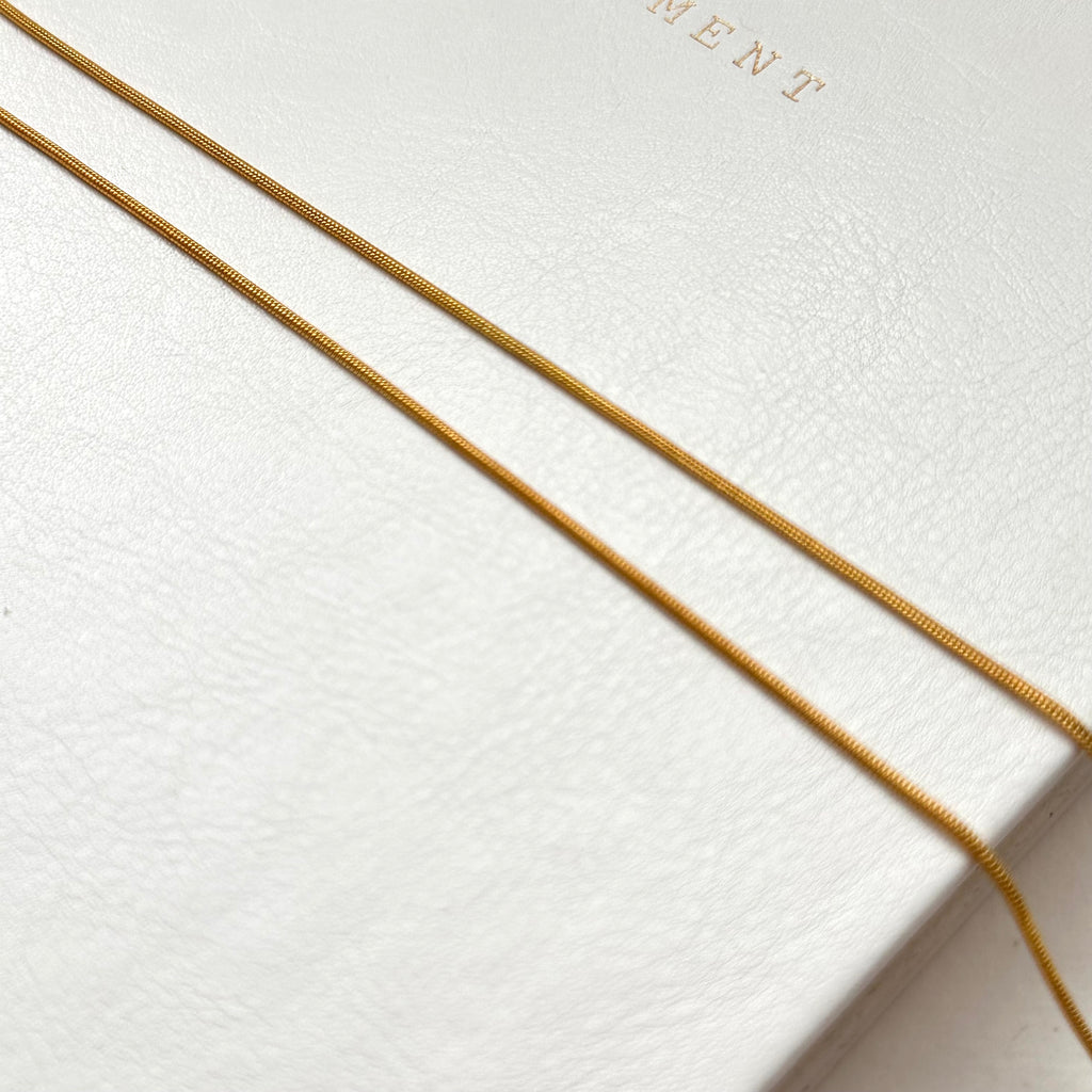 N52 [Aries/Taurus | April] White Crystal | Freshwater Pearl | Cat Ears | Gold Plated Necklace