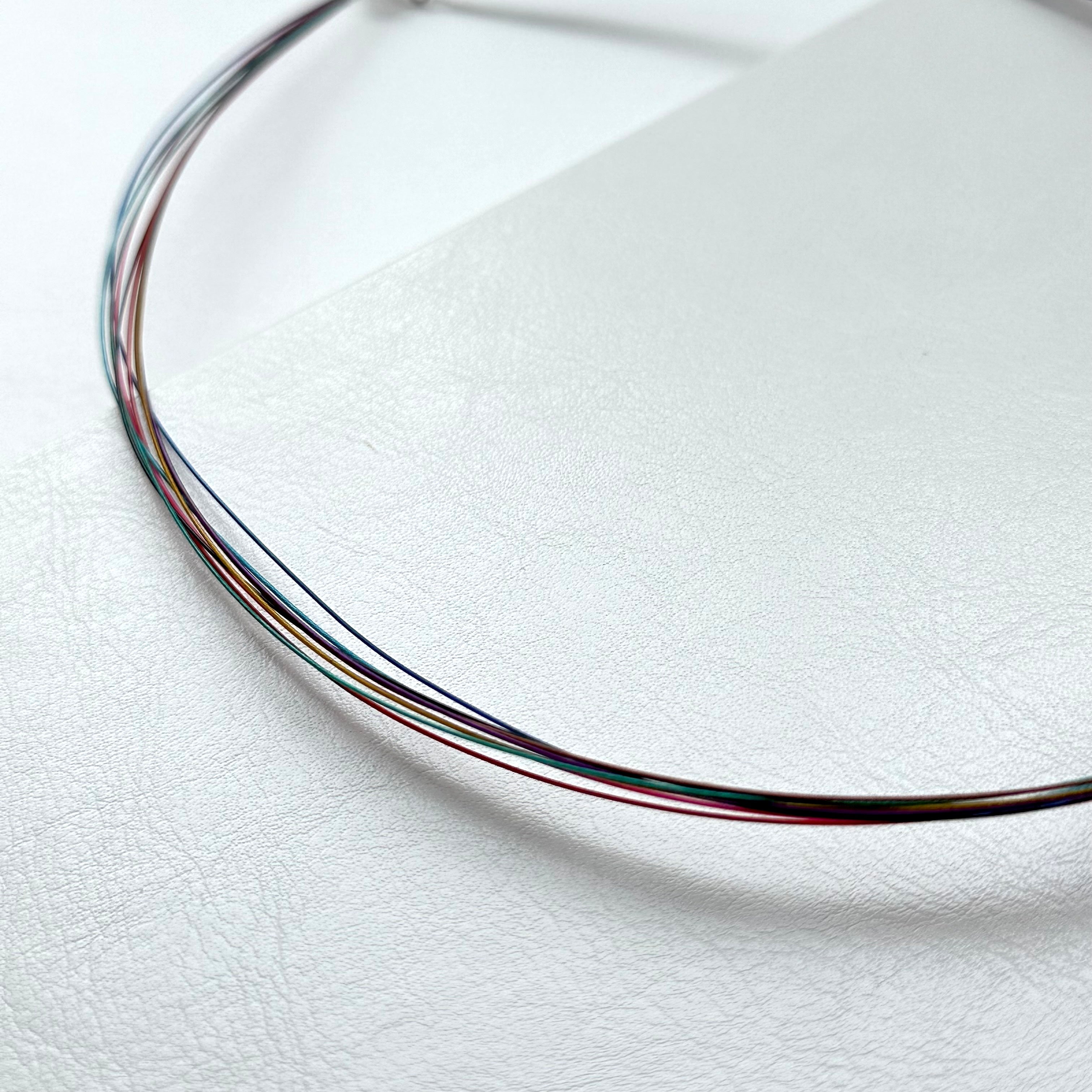 N59 [Libra-Scorpio | October] Rose Quartz | Silver-plated Copper Wire | Necklace