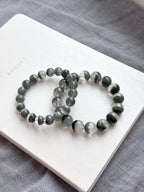 B39 綠幽靈頂級聚寶盆純珠手鏈手串