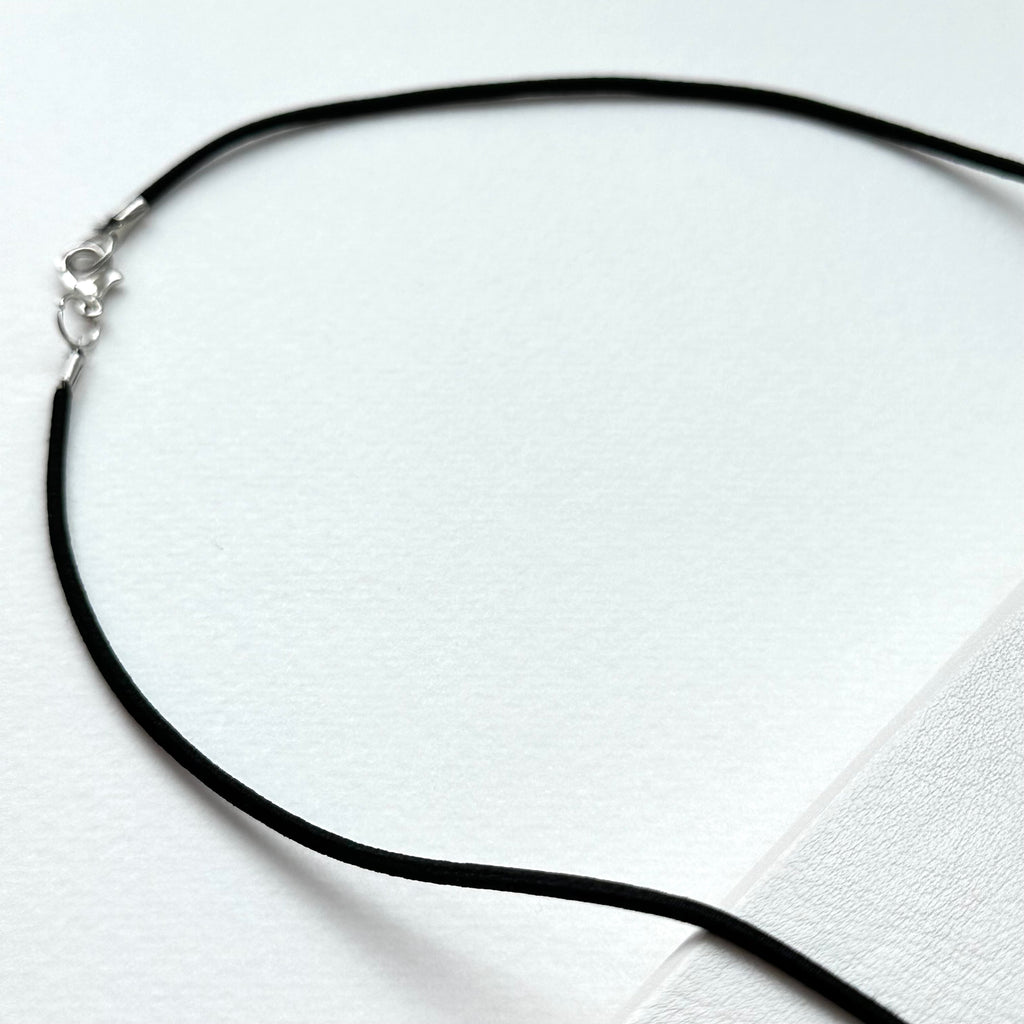 N65 [Peace] Rhodochrosite | Safety Buckle | Silver Plated | Necklace