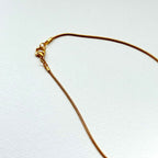 N68 [Protection and Implementation] Hematite | Safety Buckle | Gold Plating | Necklace