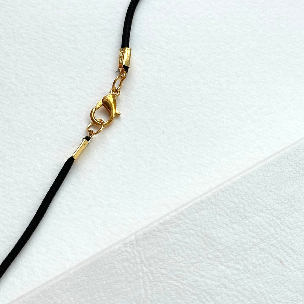 N69 [Cancer-Leo | July] Yellow Tiger Eye | Arrow | Gold Plated | Necklace