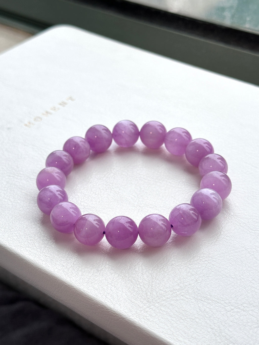 B18 紫鋰輝純珠手鏈手串