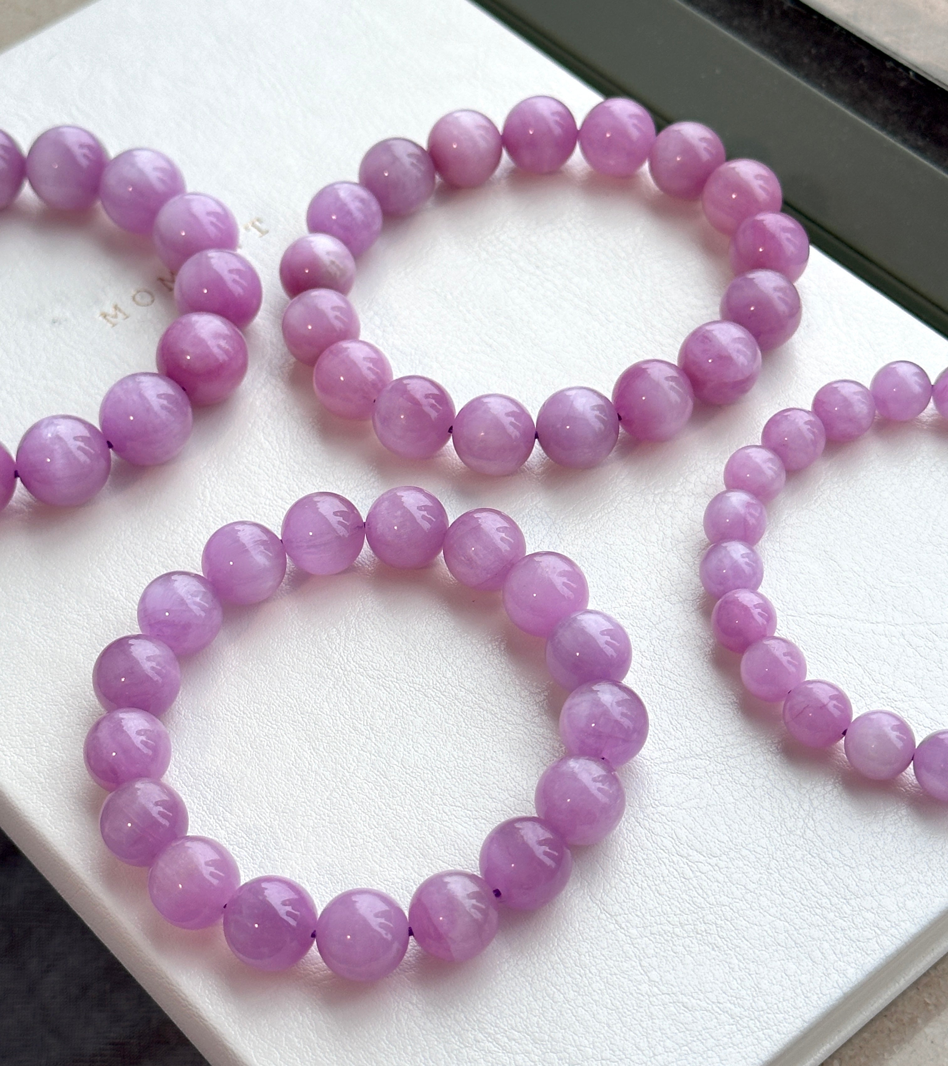 B18 紫鋰輝純珠手鏈手串