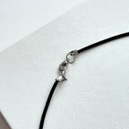 N72 [Gemini Birthstone] Red Tiger's Eye | Arrowhead | Silver Plated | Necklace