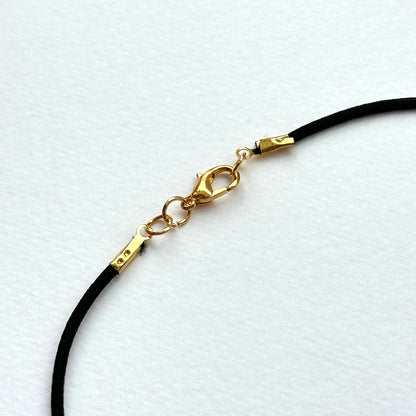 N73 [Picasso Sedimentary Rock] Picture Stone Arrow Gold-plated Necklace