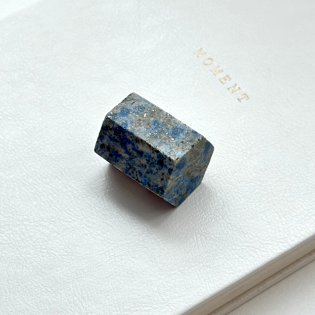 TS21【釐清自我】藍紋石小六角水晶柱