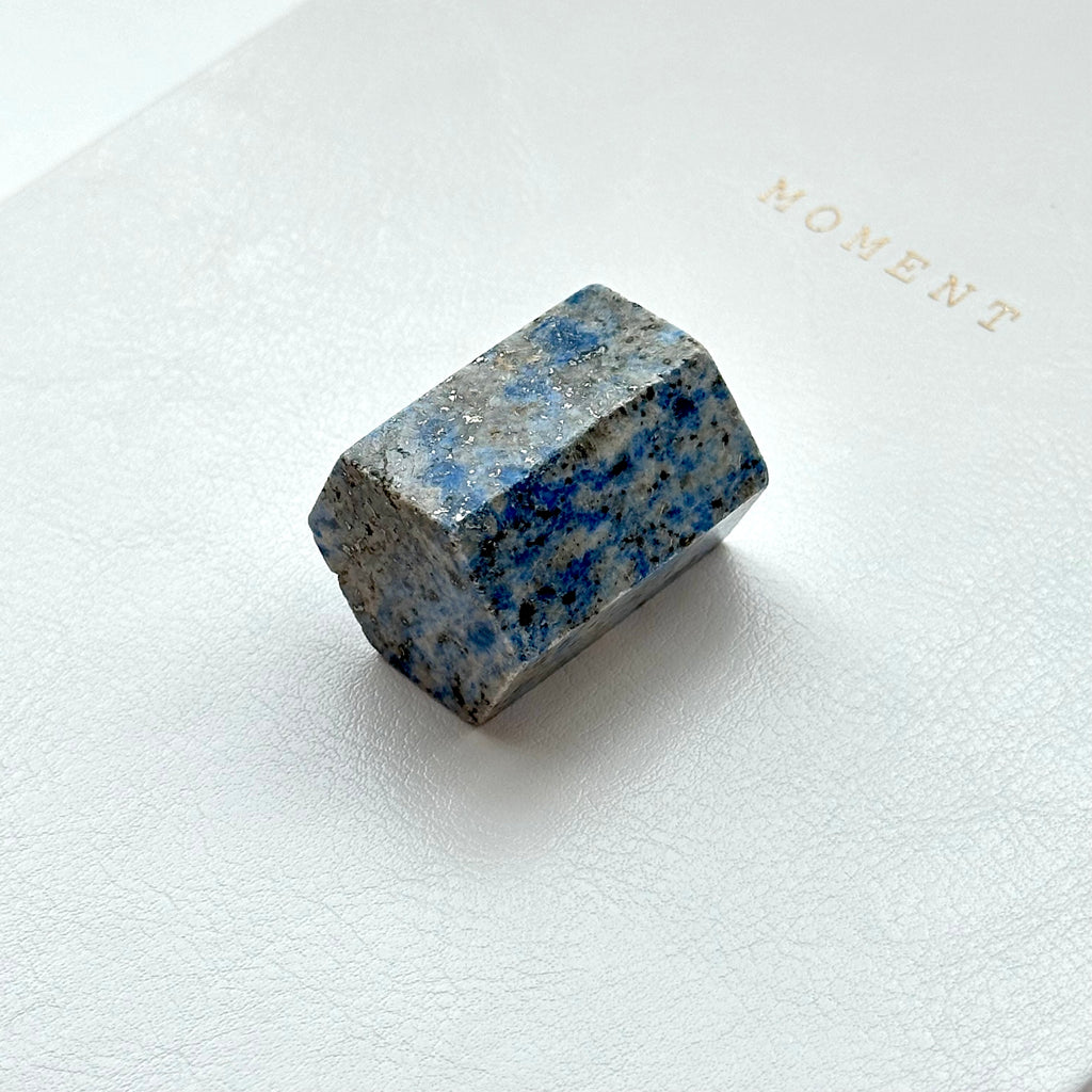 TS21【釐清自我】藍紋石小六角水晶柱