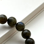 B38 拉長石純珠手鏈手串