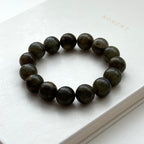 B38 拉長石純珠手鏈手串