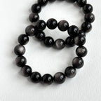 B36 銀曜石手鏈手串