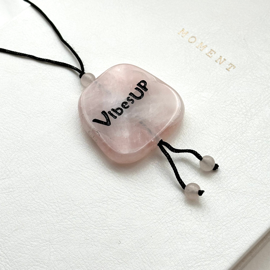 N75 [Libra/Scorpio] Rose Quartz | Blessing Stone | Necklace