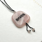 N75 [Libra/Scorpio] Rose Quartz | Blessing Stone | Necklace