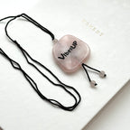 N75 [Libra/Scorpio] Rose Quartz | Blessing Stone | Necklace