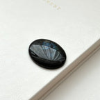 TS22【Protecting Love】Labradorite Oval Block Office or Home Healing Device Sleep Quality Insight