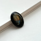 TS22【Protecting Love】Labradorite Oval Block Office or Home Healing Device Sleep Quality Insight