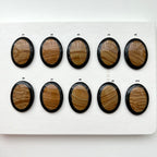 TS9【畢加索沉積岩｜一圖一物】橢圓塊圖畫石黑碧石